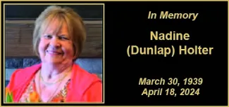 Memorial photo of Nadine Dunlap Holter