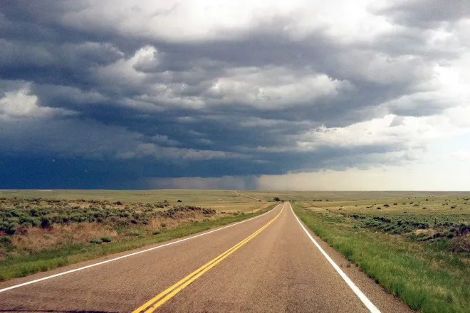 PROMO Transportation - Colorado Highway Road Storm Clouds - Chris Sorensen