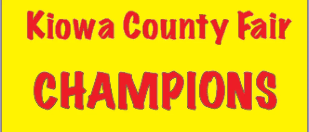 PROMO Kiowa County Fair Champions