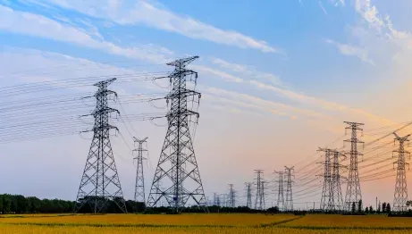 PROMO Energy - Power Lines Sky Clouds High Voltages - iStock - zhaojiankang