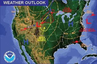 Weather Outlook - September 4, 2016