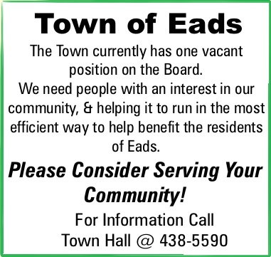 Town of Eads Seeks Trustee