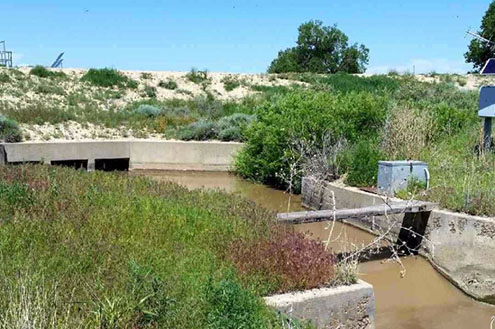 PICT - Headgates on the Highland Ditch in Bent County - CPW