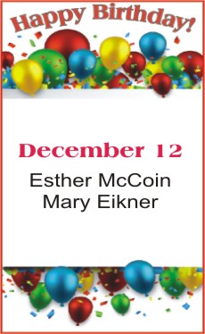 Happy Birthday to McCoin Eikner Happy Birthday to McCoin Eikner