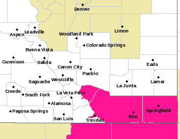 MAP Red Flag Warning February 27, 2018