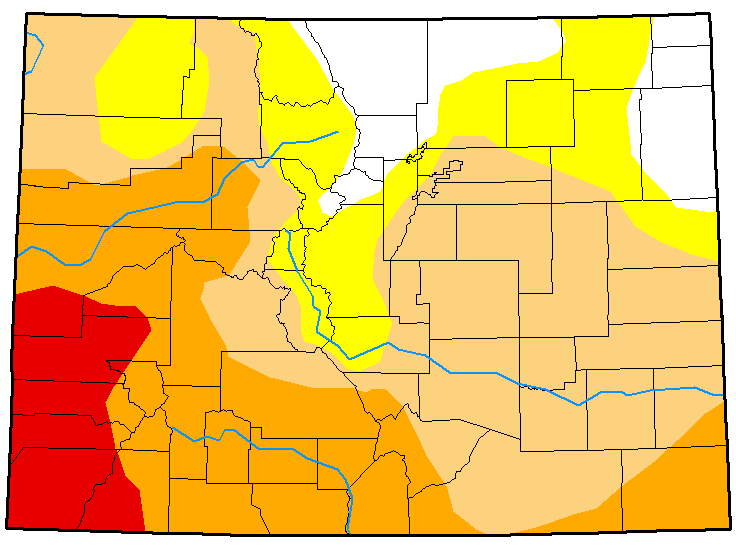 MAP Colorado Drought Conditions February 27, 2018 MAP Colorado Drought Conditions February 27, 2018
