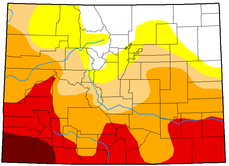 MAP Colorado Drought Conditions April 17, 2018 MAP Colorado Drought Conditions April 17, 2018