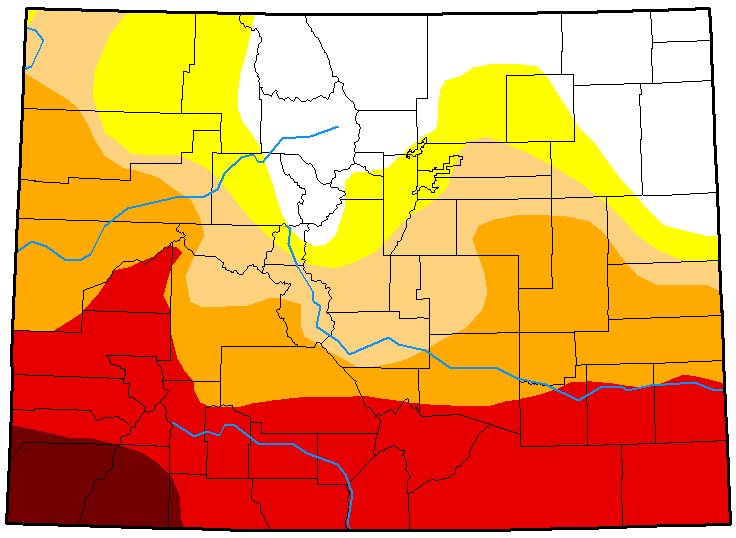 MAP Colorado Drought Conditions April 24, 2018 MAP Colorado Drought Conditions April 24, 2018