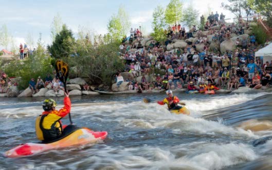 Rafting on the Upper Arkansas River - Courtesy CPW