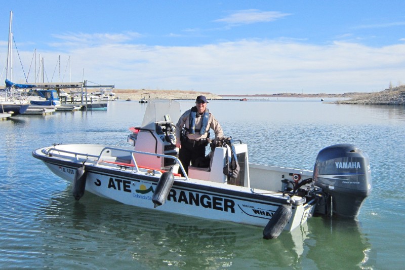 PICT Ranger Darcy Mount at Lake Pueblo - CPW PICT Ranger Darcy Mount at Lake Pueblo - CPW