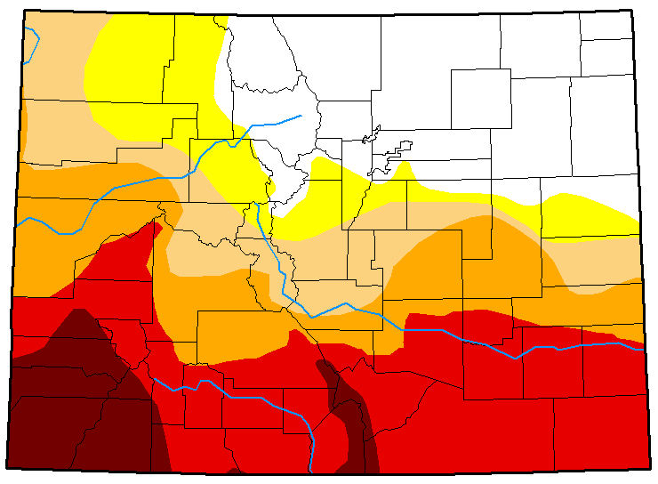 MAP Colorado Drought Conditions June 1, 2018 MAP Colorado Drought Conditions June 1, 2018