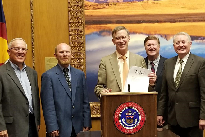 PICT Governor Bill Signing SB18-188 - CDA PICT Governor Bill Signing SB18-188 - CDA