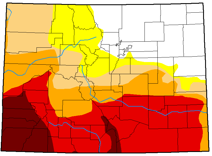 MAP Colorado Drought Conditions - June 26, 2018 MAP Colorado Drought Conditions - June 26, 2018