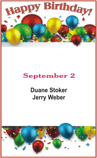 Happy Birthday to Stoker Weber