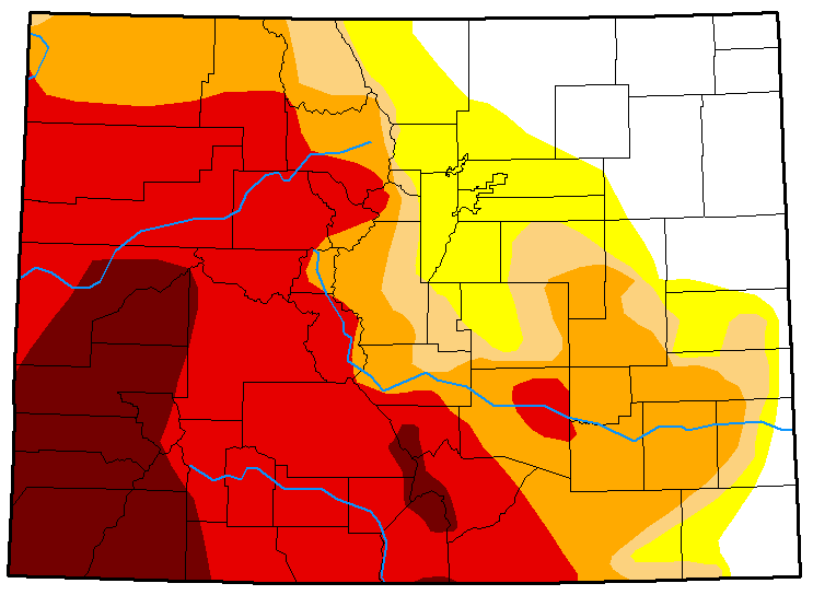 2018-09-21 MAP Colorado Drought Conditions - September 18, 2018 2018-09-21 MAP Colorado Drought Conditions - September 18, 2018