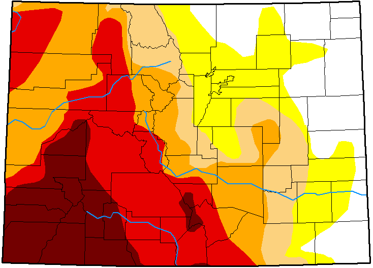 MAP Colorado Drought Conditions - November 6, 2018 MAP Colorado Drought Conditions - November 6, 2018