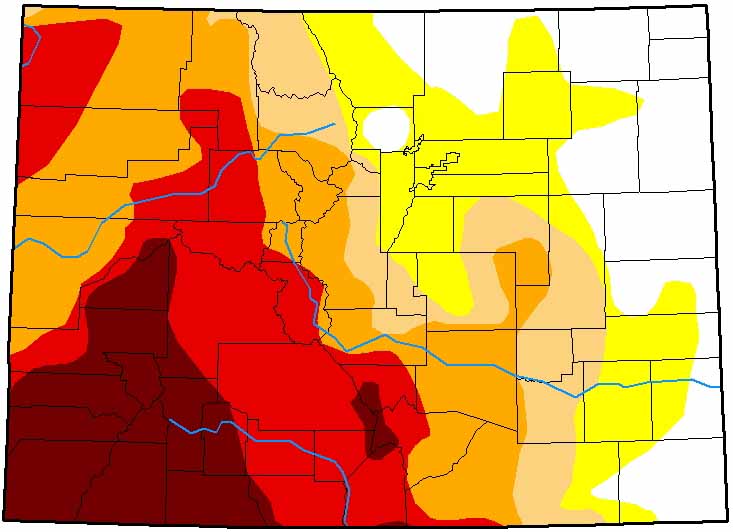 MAP Colorado Drought Conditions - November 27, 2018 MAP Colorado Drought Conditions - November 27, 2018