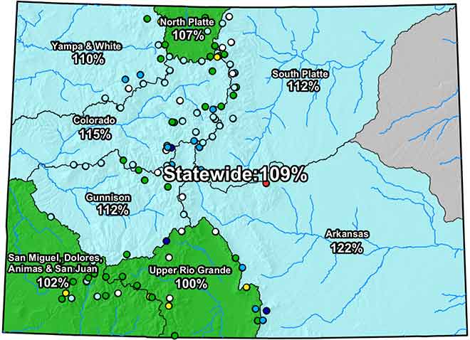 MAP 6xJ1 Colorado River Basin Snow Water Equivalent - February 10, 2019 - NRCS MAP Colorado River Basin Snow Water Equivalent - February 10, 2019 - NRCS
