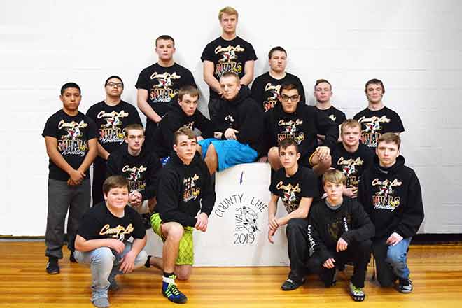 PICT 64J1 County Line Rivals wrestling team - Rhonda Uhland PICT County Line Rivals wrestling team - Rhonda Uhland