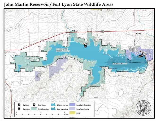 MAP 6xJ1 John Martin State Wildlife Area MAP John Martin State Wildlife Area