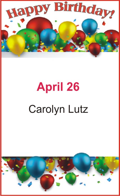 Happy Birthday to Lutz Happy Birthday to Lutz