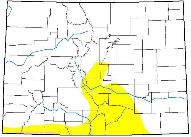 MAP 6xJ1 Colorado Drought Conditions - April 30, 2019 MAP Colorado Drought Conditions - April 30, 2019