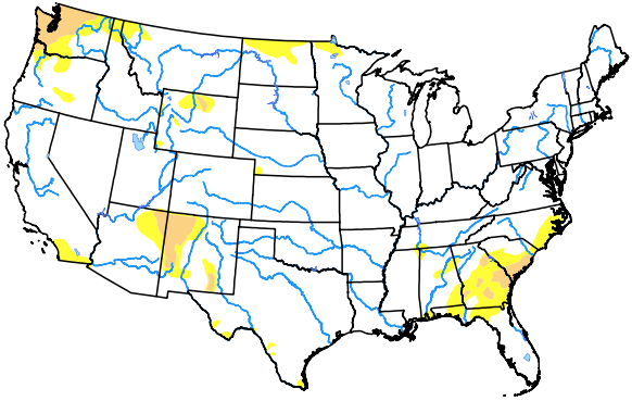 MAP National Drought Conditions May 21, 2019