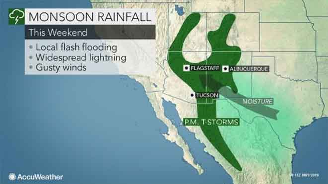 PICT 6xJ1 Monsoon rainfall for August 2-4, 2019 - AccuWeather PICT Monsoon rainfall for August 2-4, 2019 - AccuWeather