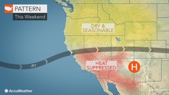 MAP Weekend weather for August 17, 2019 - AccuWeather