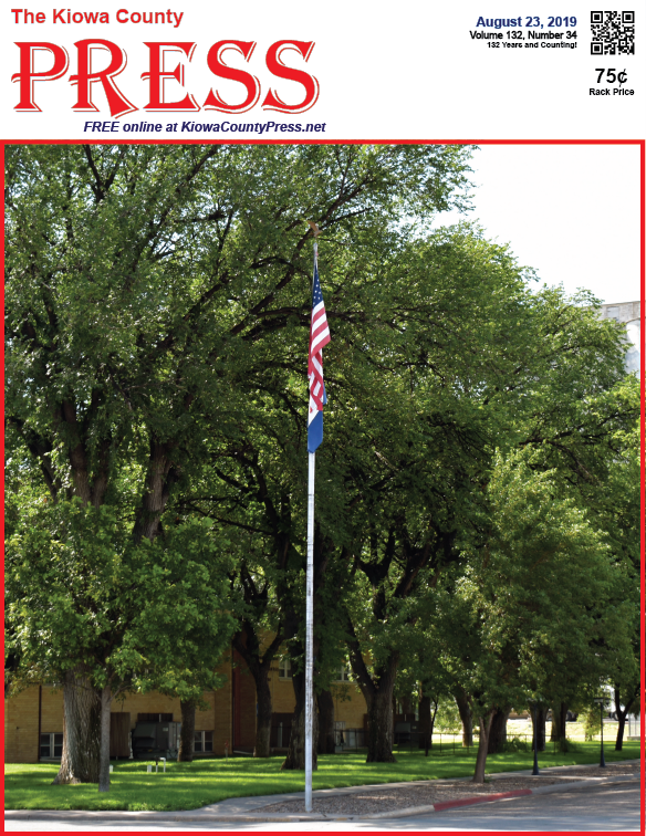 Photo of the Week August 23, 2019 Kiowa County Press Eads