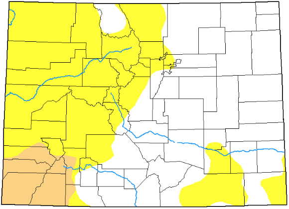 MAP Colorado Drought Conditions - September 10, 2019 - National Drought Mitigation Center MAP Colorado Drought Conditions - September 10, 2019 - National Drought Mitigation Center