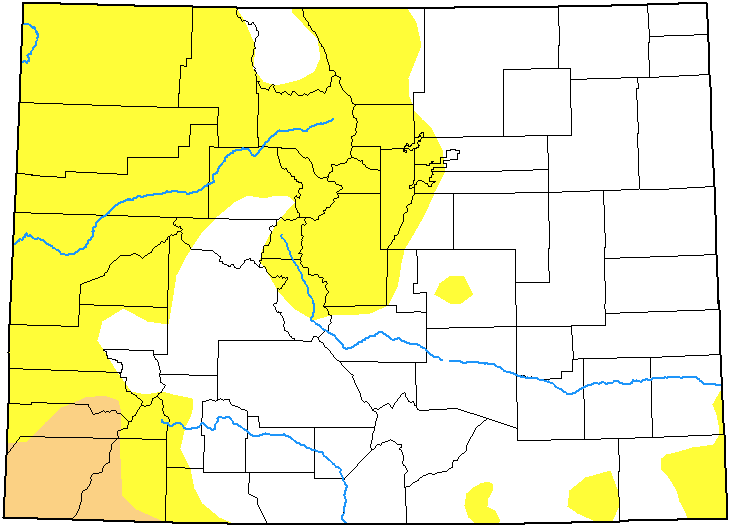 MAP Colorado Drought Conditions - September 3, 2019 - National Drought Mitigation Center MAP Colorado Drought Conditions - September 3, 2019 - National Drought Mitigation Center