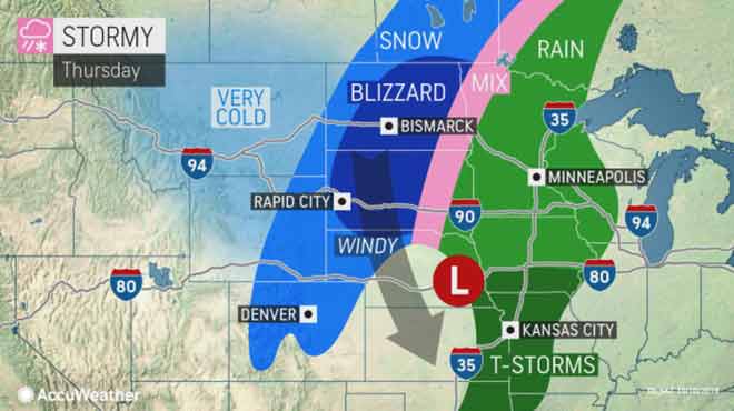 MAP 6xJ1 Storm areas for October 10, 2019 - AccuWeather MAP Storm areas for October 10, 2019 - AccuWeather