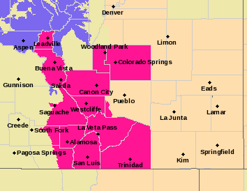 High Fire Danger Continues Despite Cooler Temperatures Winter Weather Advisory For Parts Of Colorado Kiowa County Press Eads Colorado News And Information