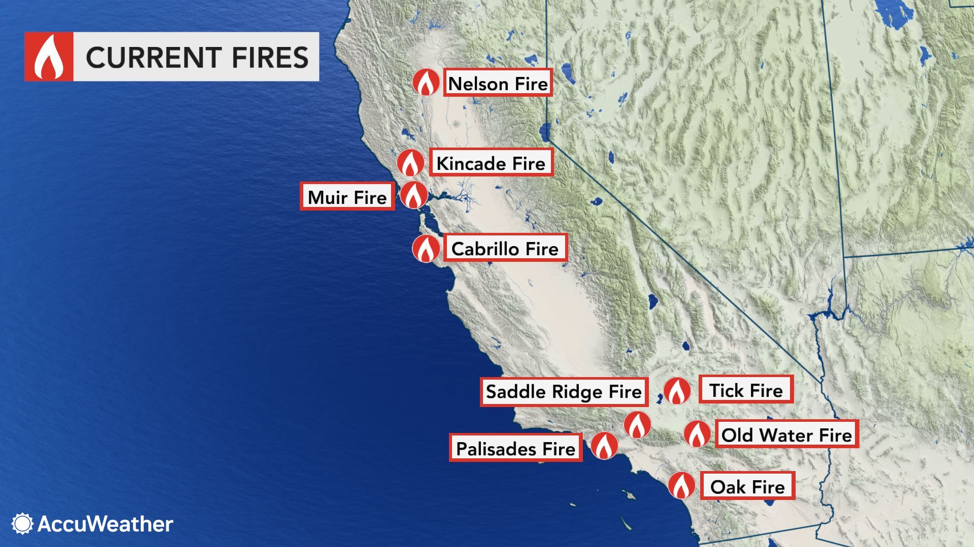 California Wildfires 2025r 2025 Penni Hildegaard