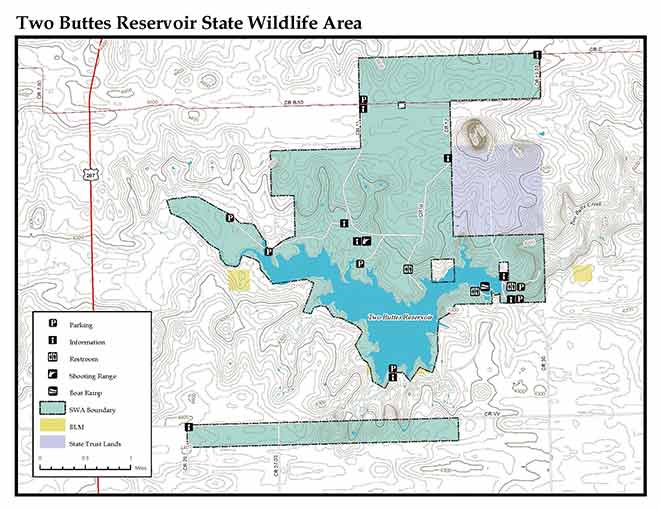 MAP Two Buttes Reservoir - CPW MAP Two Buttes Reservoir - CPW