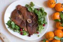 PICT RECIPE Cranberry Ham Slice - USDA PICT RECIPE Cranberry Ham Slice - USDA
