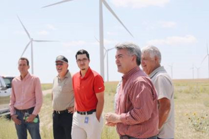 PICT Farm Tour Senator Gardner holds a meeting at Rush Creek Wind Farm in Lincoln County Office of Senator Cory Gardner PICT Farm Tour Senator Gardner holds a meeting at Rush Creek Wind Farm in Lincoln County Office of Senator Cory Gardner