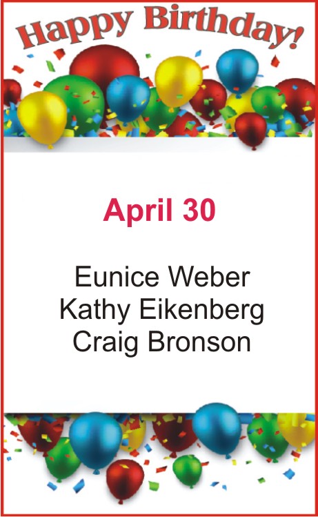 Happy birthday to Weber Eikenberg Bronson Happy birthday to Weber Eikenberg Bronson