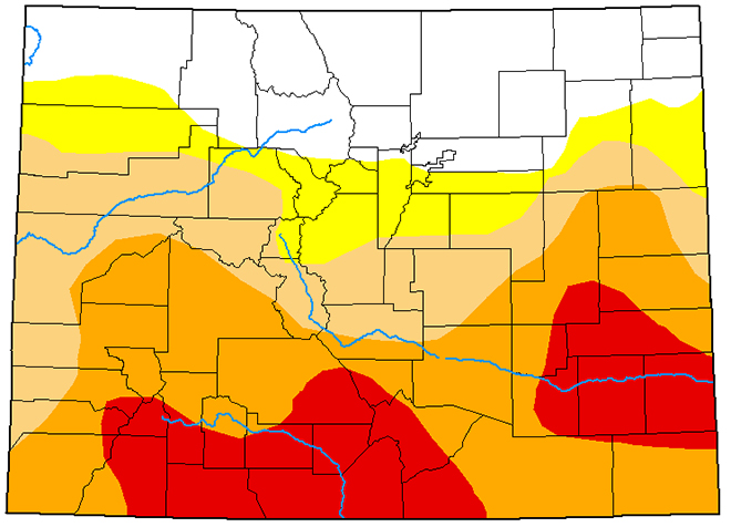 MAP Colorado Drought Conditions - May 19, 2020 - National Drought Mitigation Center MAP Colorado Drought Conditions - May 19, 2020 - National Drought Mitigation Center
