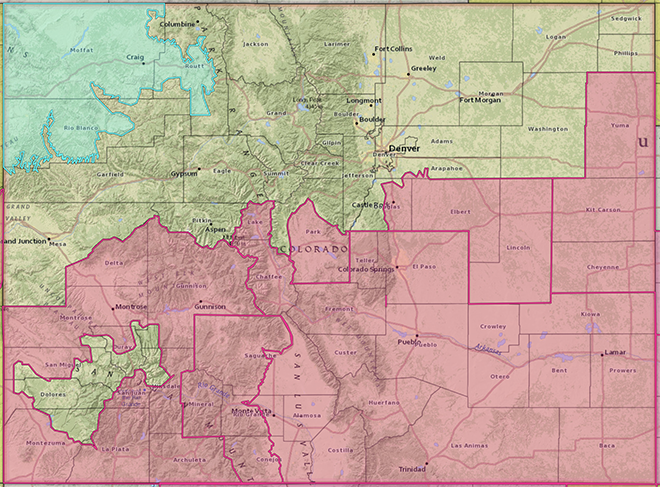 MAP Colorado weather hazards for May 23, 2020 - NWS MAP Colorado weather hazards for May 23, 2020 - NWS