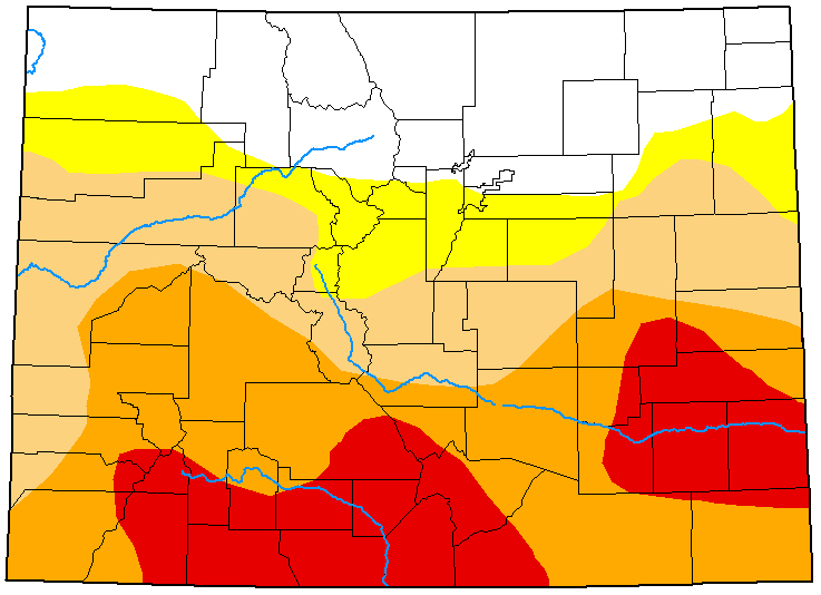 MAP Colorado Drought Conditions - May 26, 2020 - National Drought Mitigation Center