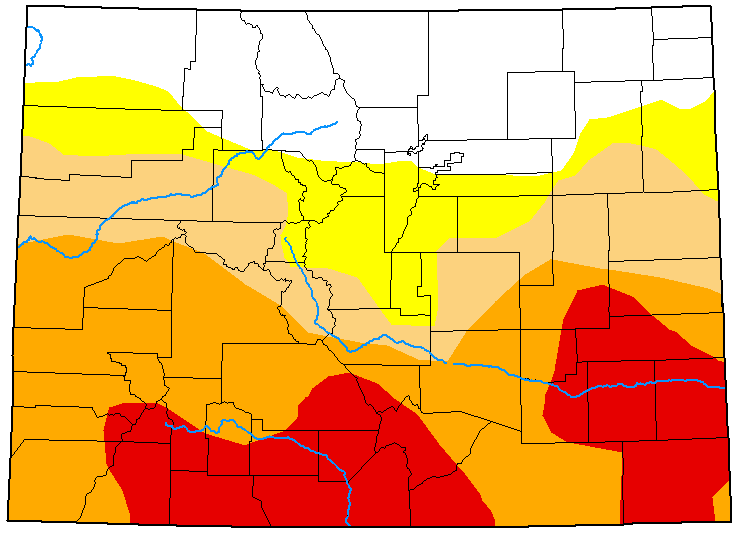 MAP Colorado Drought Conditions - June 2, 2020 - National Drought Mitigation Center