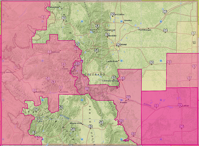 MAP Red flag warnings for Saturday and Sunday, June 13-14, 2020 - NWS MAP Red flag warnings for Saturday and Sunday, June 13-14, 2020 - NWS