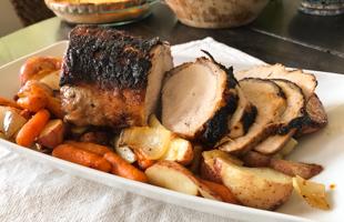 PICT RECIPE Pork Loin with Roast Vegetables - USDA PICT RECIPE Pork Loin with Roast Vegetables - USDA