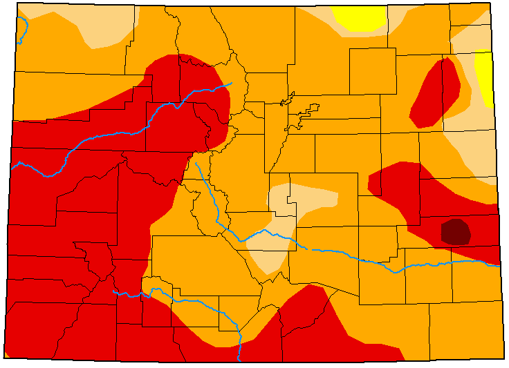 MAP Colorado Drought Conditions - September 1, 2020 - National Drought Mitigation Center
