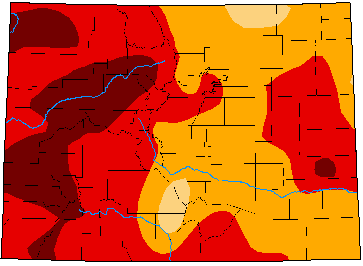MAP Colorado Drought Conditions - October 13, 2020 - National Drought Mitigation Center MAP Colorado Drought Conditions - October 13, 2020 - National Drought Mitigation Center