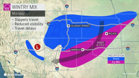 MAP Wintery mix across the plains October 25-26, 2020 - AccuWeather MAP Wintery mix across the plains October 25-26, 2020 - AccuWeather