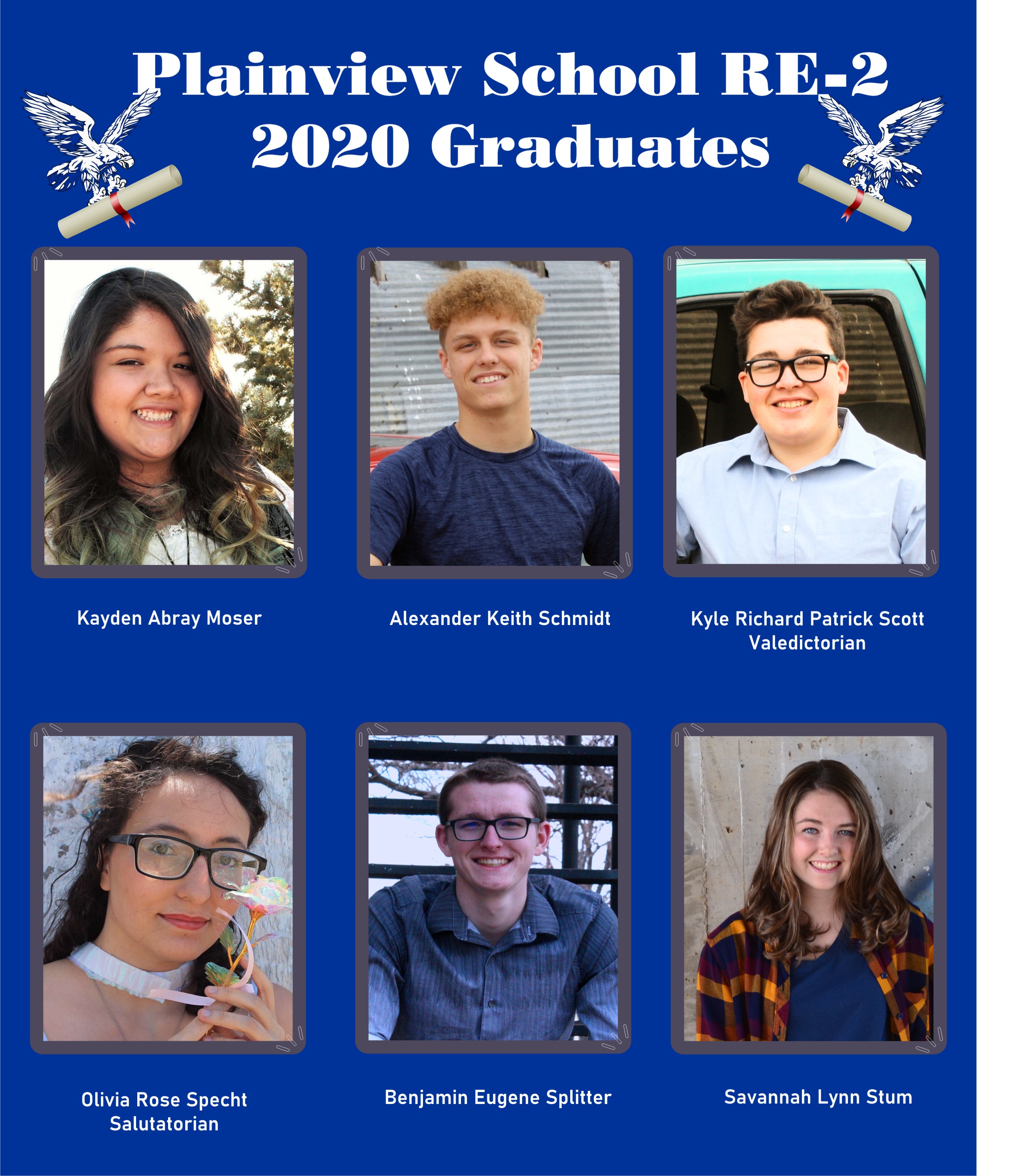 PICT 2020 Plainview High School Graduates