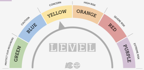 CHART Yellow COVID-19 Dial
